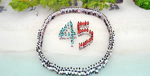 Kurumba Maldives Отметил 45-летие в Туризме на Мальдивах