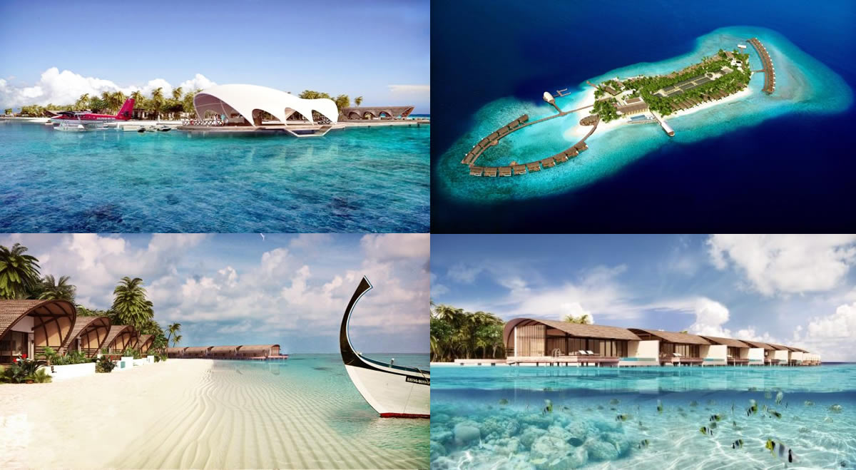 The Westin Maldives  dining options and water villas