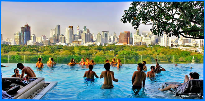 10 Лучшие Отели с Бассейнами на крыше в Бангкоке