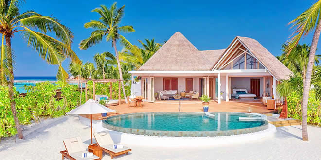 10 Лучшие Пляжные Дома на Мальдивах 2019 - Самые Шикарные Пляжные Виллы на Мальдивах,  Отели Класса люкс Мальдив