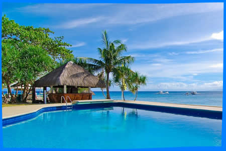 Balicasag Island Dive Resort бассейн на пляже