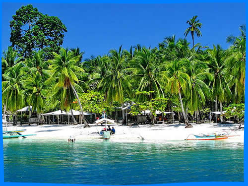 классный пляж в порт бартон, палаван, филиппины