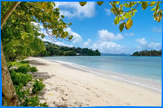 пляж Anse L'Islette (Lans Lilet) маэ сейшельские острова