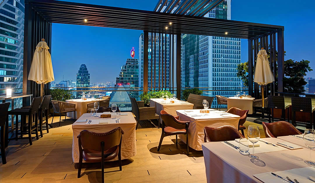 Ресторан Elements в Okura Prestige Hotel - Рестораны Бангкока