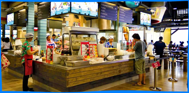 Terminal 21 Food Court - Самый Классный Ресторанный Дворик в Городе