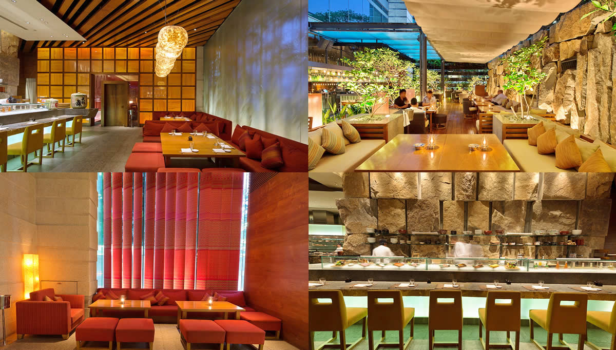 Zuma Japanese Restaurant в St Regis Bangkok - Модный Японский Ресторан в Бангкоке