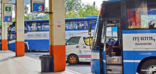 Ekkamai Bus Terminal Bangkok - Восточный Автовокзал в Бангкоке