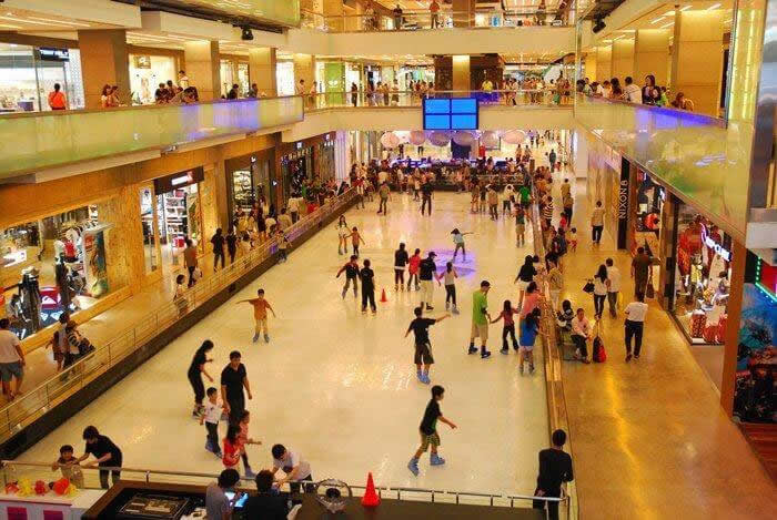 Ледовый Каток в Central World (The Rink) 