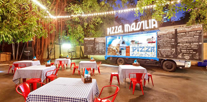 Pizza Massilia Truck - Классное Место в Центре Силома