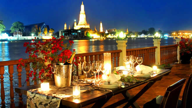 Топ 10 Романтические Рестораны Бангкока