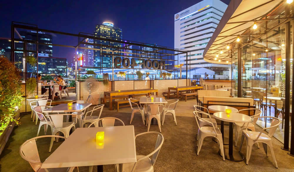 Roof 409 Bangkok - Бар и Бистро на Крыше в Mercury Ville Chidlom