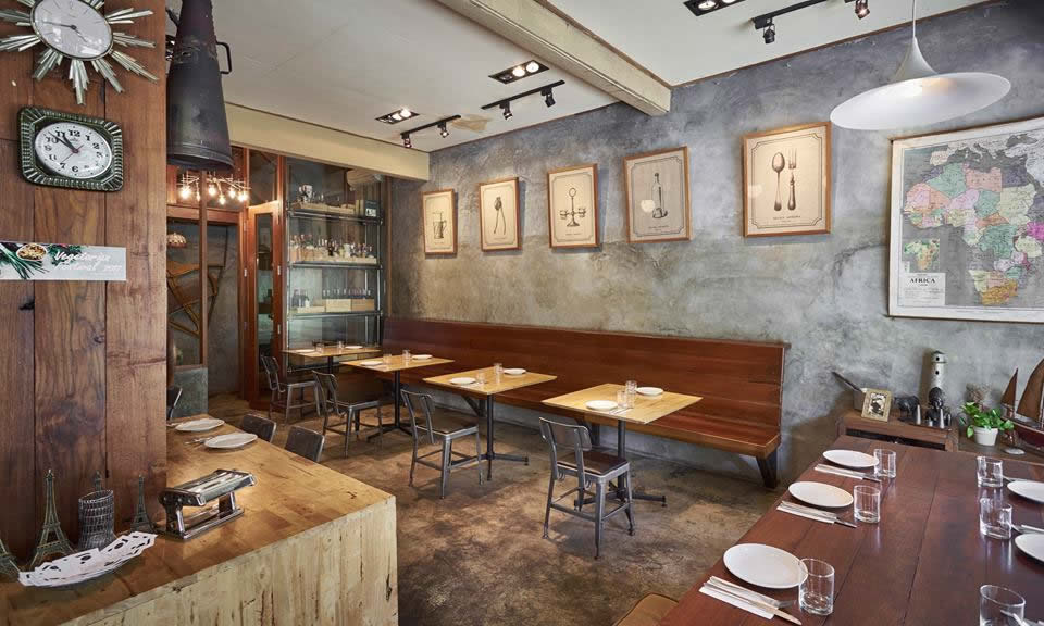 Ресторан Seven Spoons Bangkok интерьер