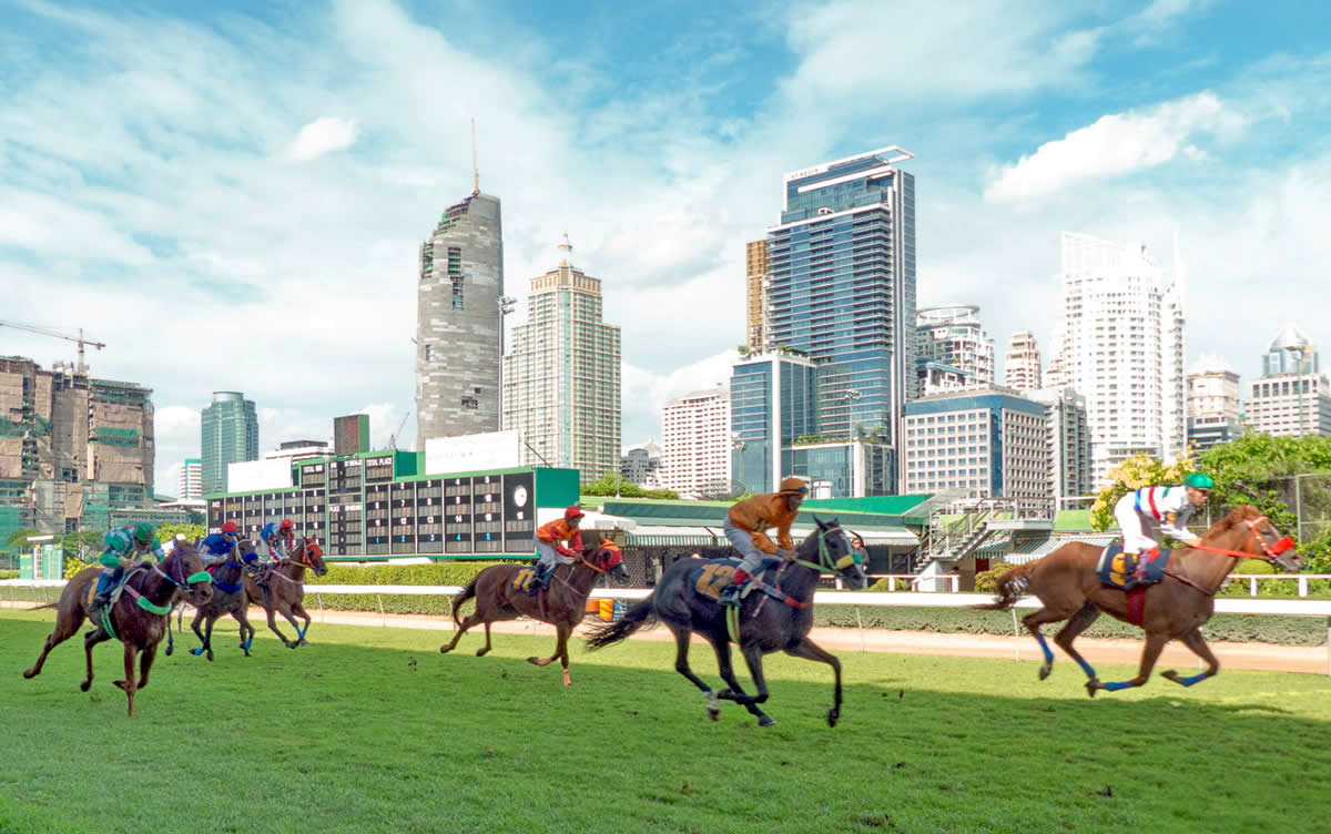 Скачки в Royal Bangkok Sports Club (RBSC)