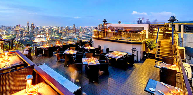 Топ 10 Лучшие Бары на крыше в Бангкоке