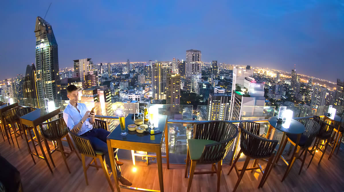 Vanilla Sky Rooftop Bar Бангкок
