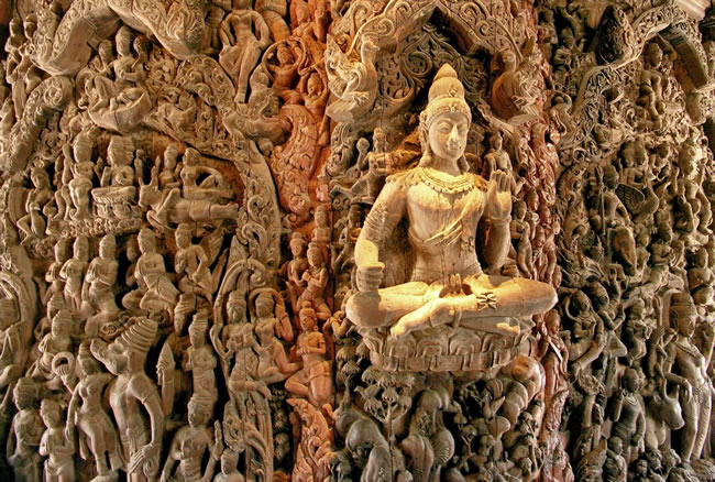 Храм Истины  Паттайя The Sanctuary of Truth